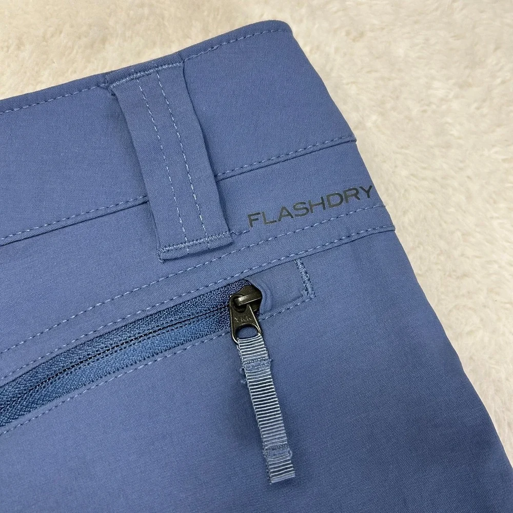 The North Face Retrc Tech III Hiking Pants Mens 40 Blue Flash Dry Outdoor Travel